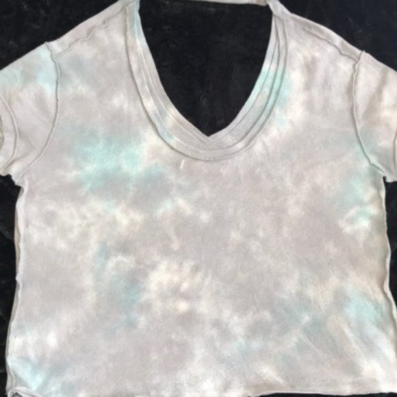 Final Sale NWT Free People All Mine Tie Dye Tee. Size L - Picture 4 of 7